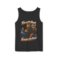 Motorcycle Fox Couple Tank Top — “Fox on the Back, Swagger Up Front” Graphic Tank