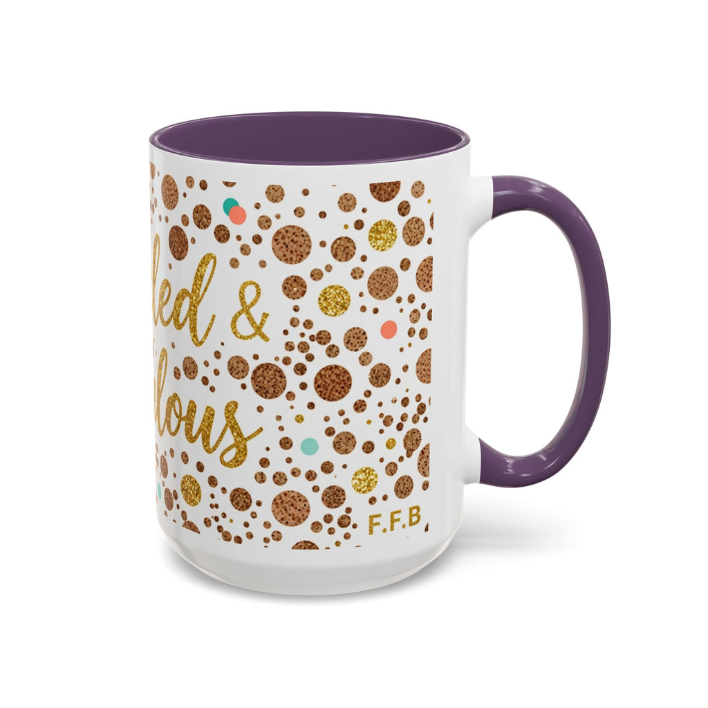 Freckled & Fabulous Accent Coffee Mug — 11/15oz Ceramic Gift