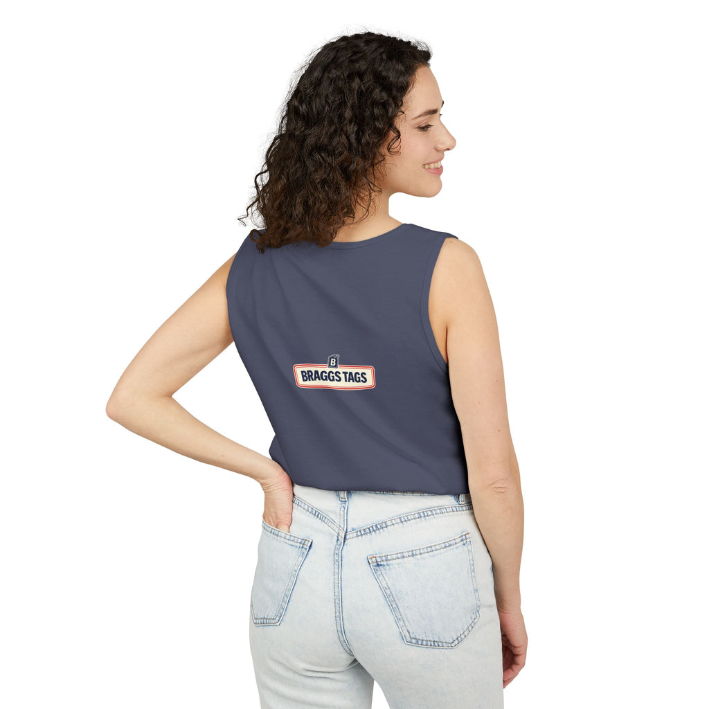 Motorcycle Fox Couple Tank Top — “Fox on the Back, Swagger Up Front” Graphic Tank