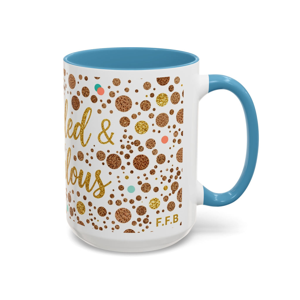 Freckled & Fabulous Accent Coffee Mug — 11/15oz Ceramic Gift