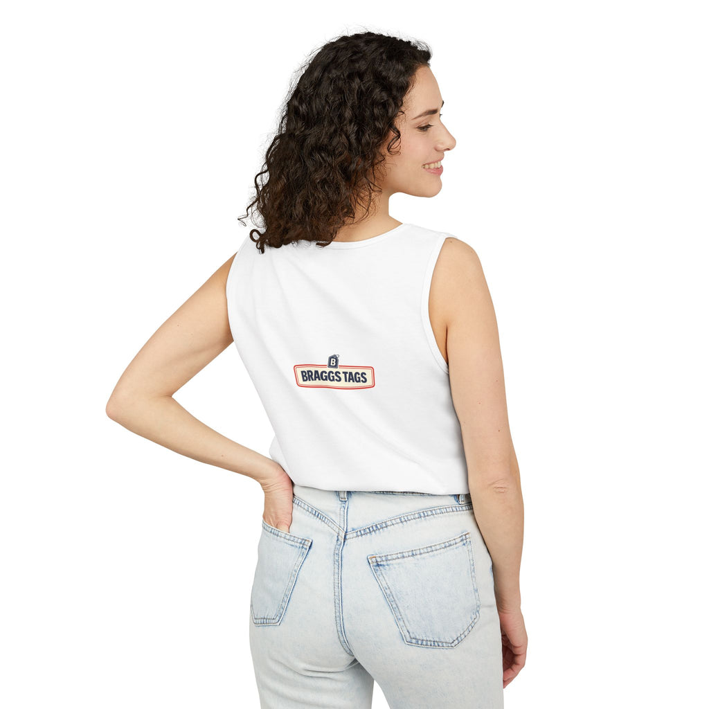 Motorcycle Fox Couple Tank Top — “Fox on the Back, Swagger Up Front” Graphic Tank