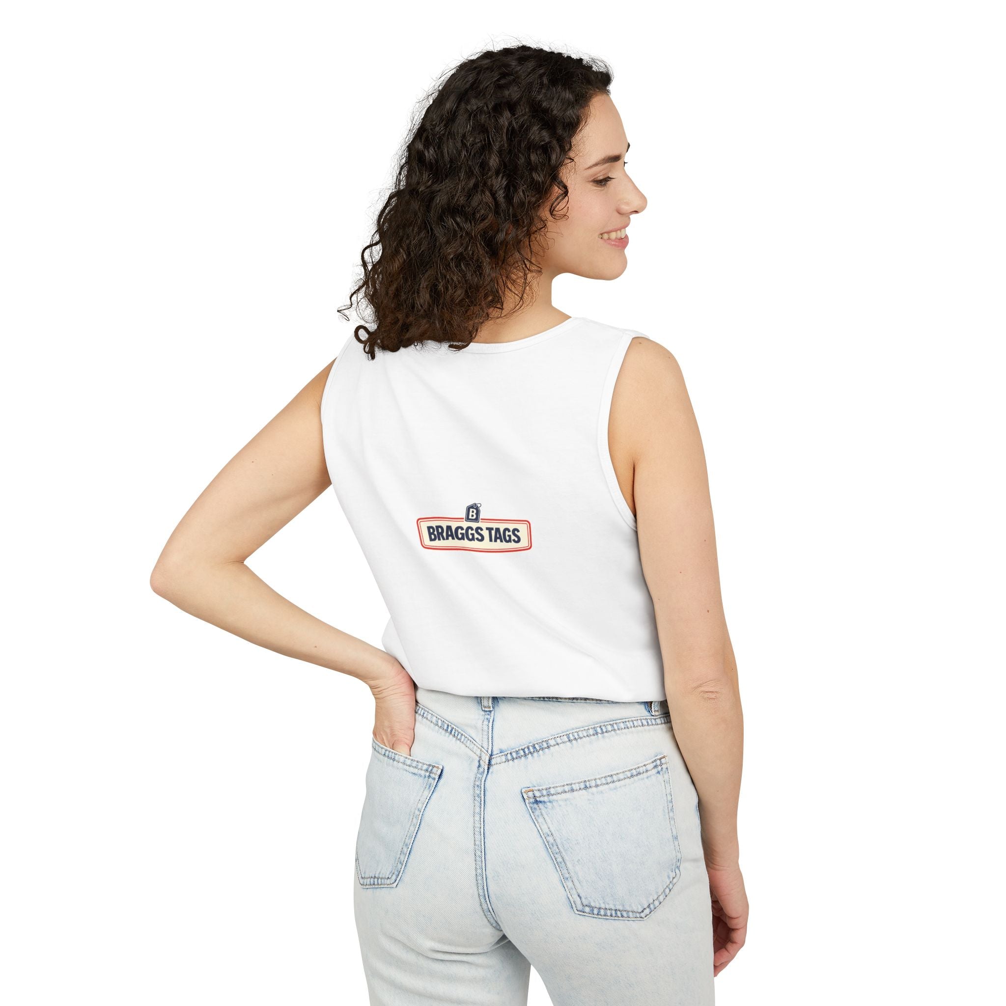 Motorcycle Fox Couple Tank Top — “Fox on the Back, Swagger Up Front” Graphic Tank