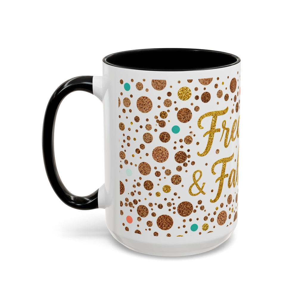 Freckled & Fabulous Accent Coffee Mug — 11/15oz Ceramic Gift