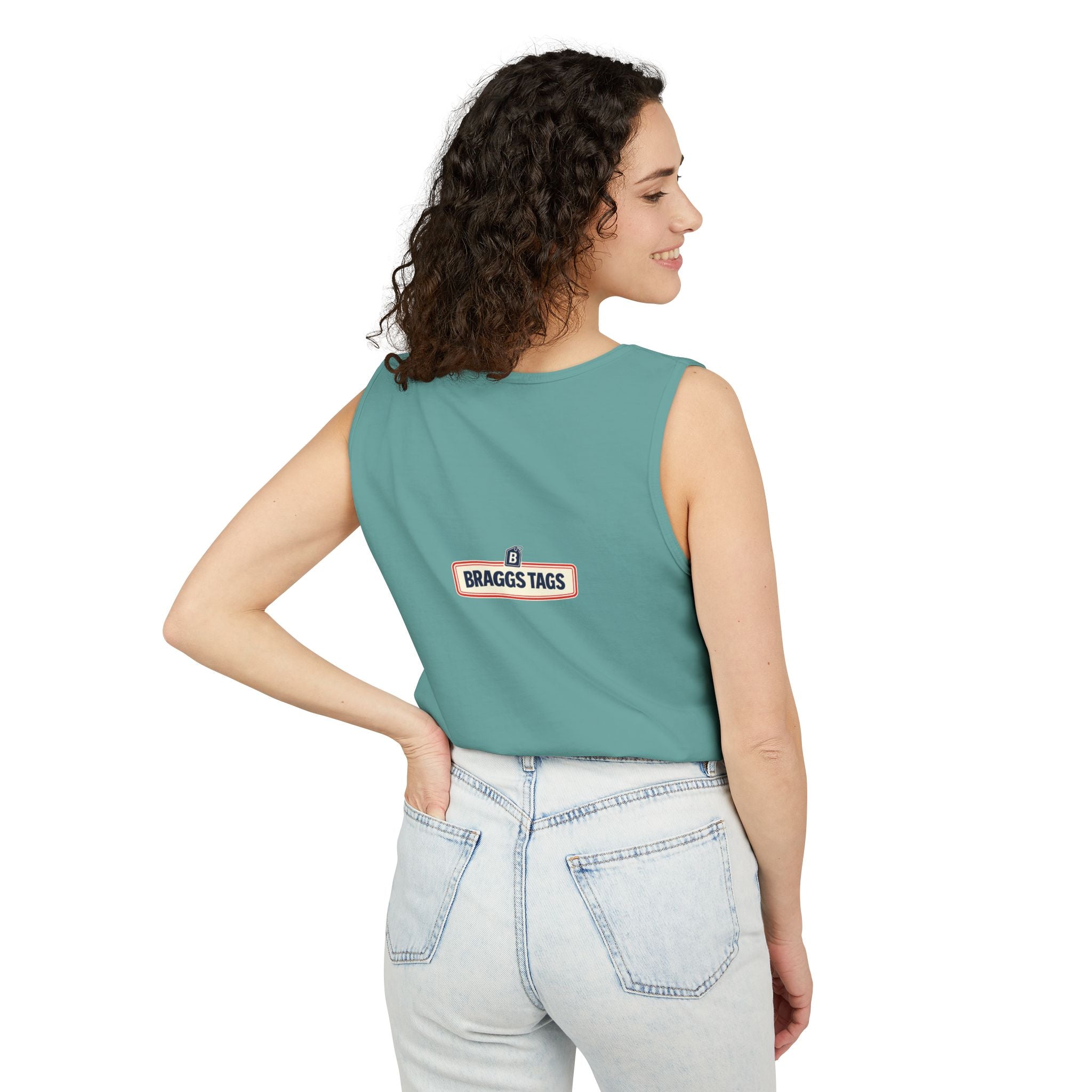 Motorcycle Fox Couple Tank Top — “Fox on the Back, Swagger Up Front” Graphic Tank