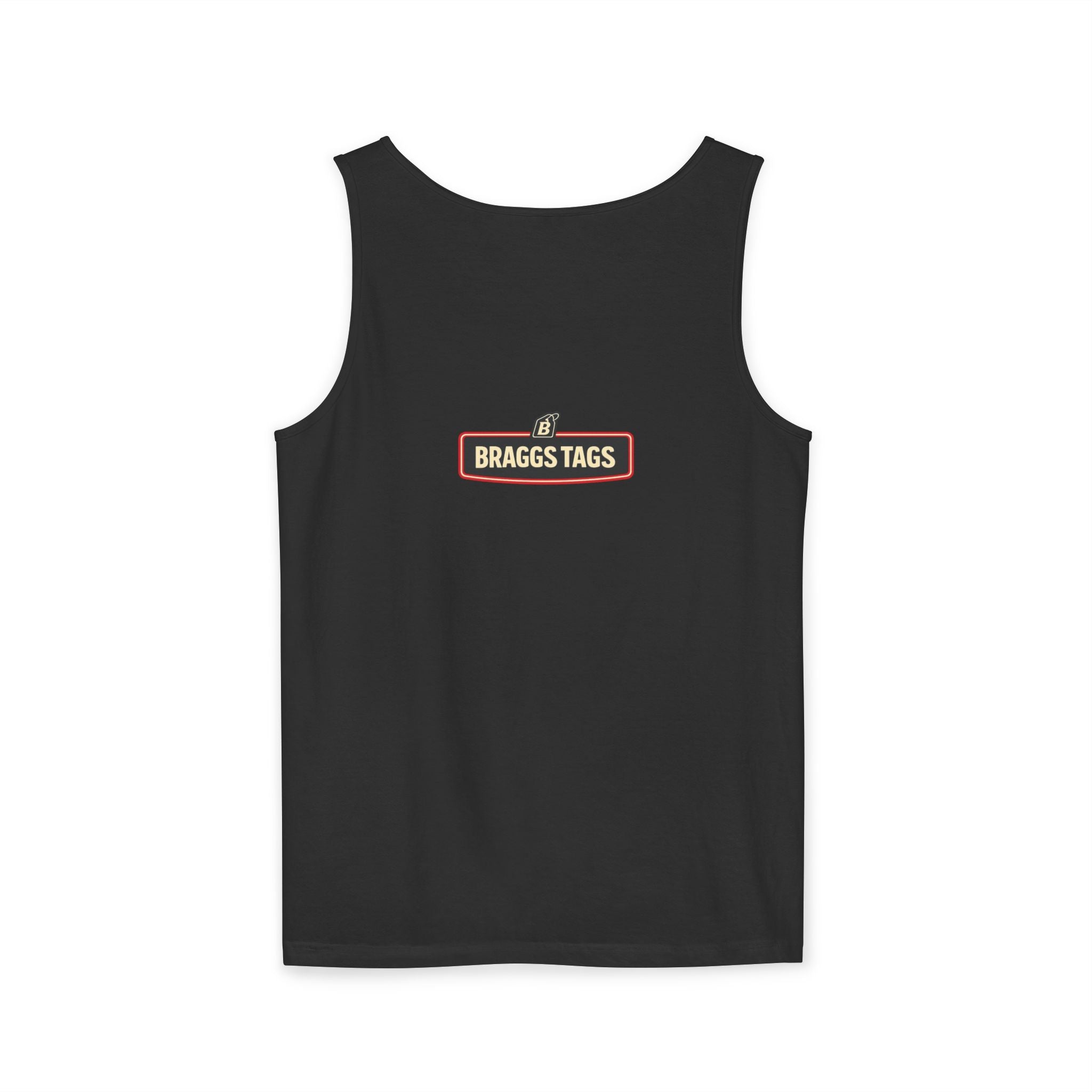 Hippo Vintage Garage Scene Tank Top — Classic Car Mechanic Art