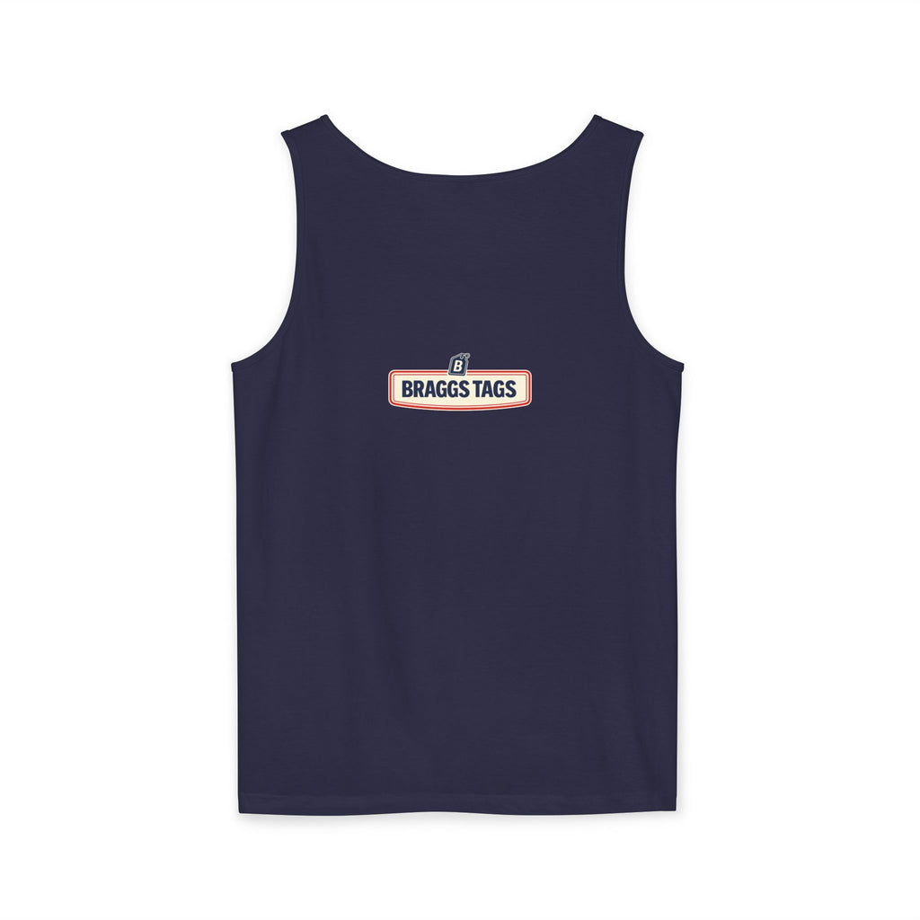 Motorcycle Fox Couple Tank Top — “Fox on the Back, Swagger Up Front” Graphic Tank