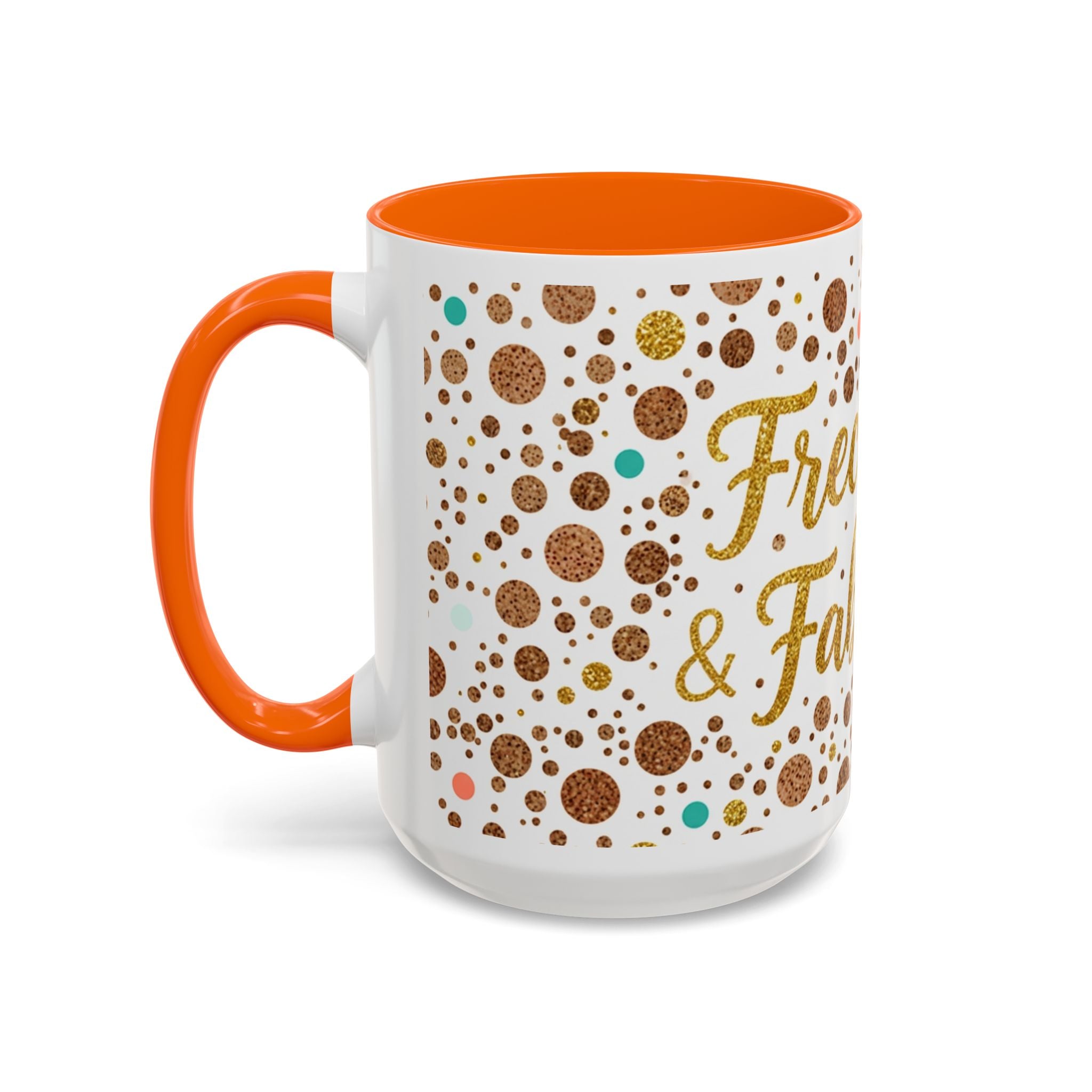 Freckled & Fabulous Accent Coffee Mug — 11/15oz Ceramic Gift