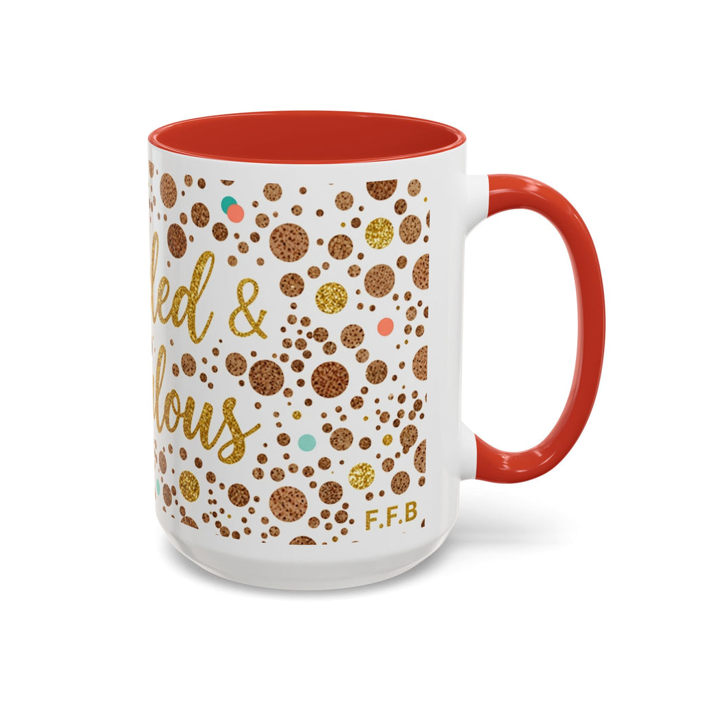 Freckled & Fabulous Accent Coffee Mug — 11/15oz Ceramic Gift