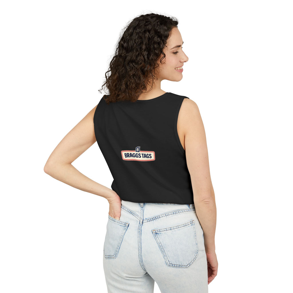 Motorcycle Fox Couple Tank Top — “Fox on the Back, Swagger Up Front” Graphic Tank