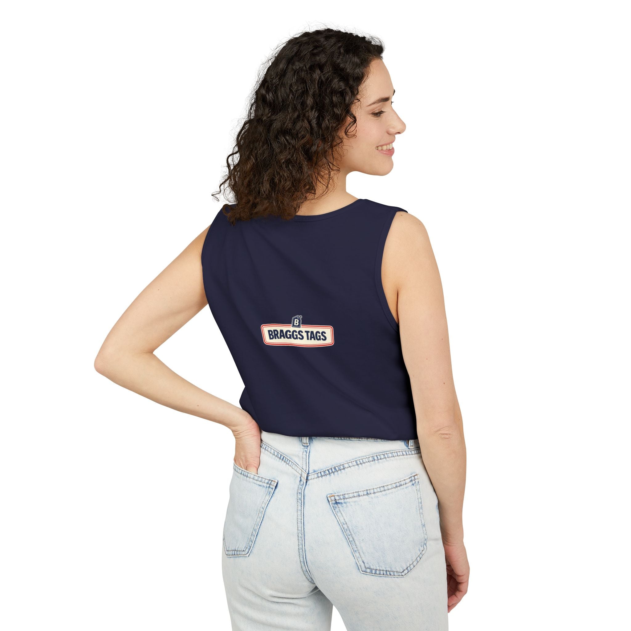 Motorcycle Fox Couple Tank Top — “Fox on the Back, Swagger Up Front” Graphic Tank